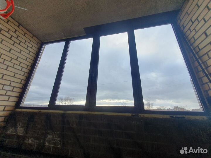 Алюминиевые окна бу