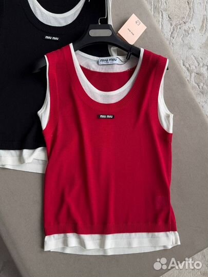 Топ miu miu женский 4 цвета