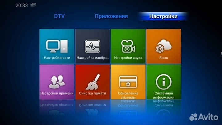 Смарт мультимедиа DVB-T2 ресивер GI Uni ос Android