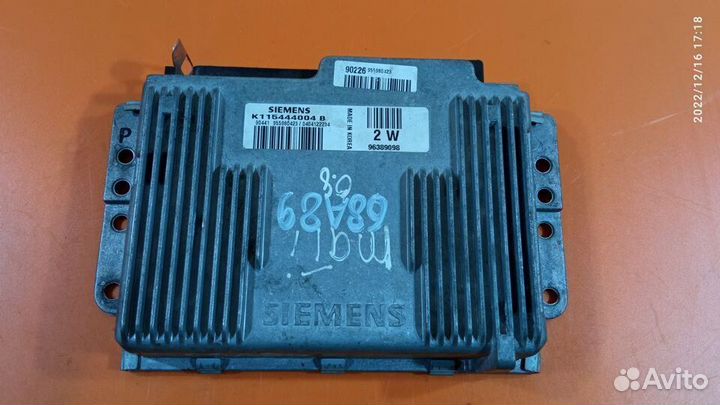 Блок управления двигателем для Daewoo Matiz