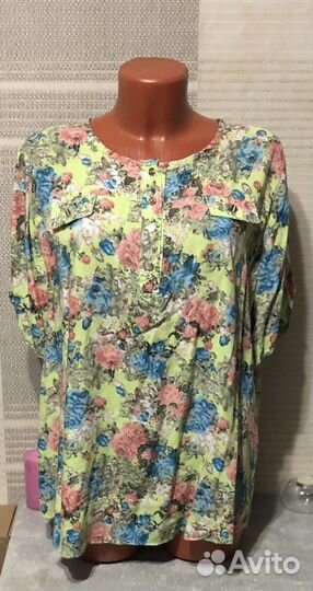 Блузка рубашка женская 54-56 размер