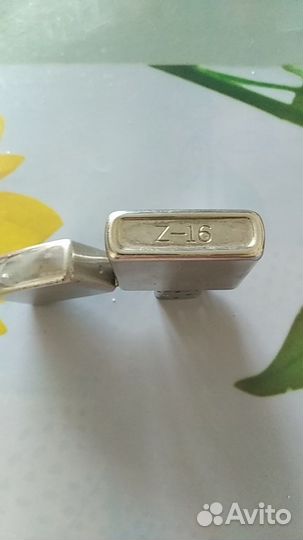 Бензиновая зажигалка zippo z-16 очень редкая