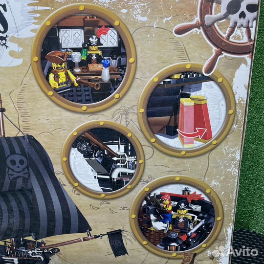 Конструктор Пиратский корабль Pieares 987 дет