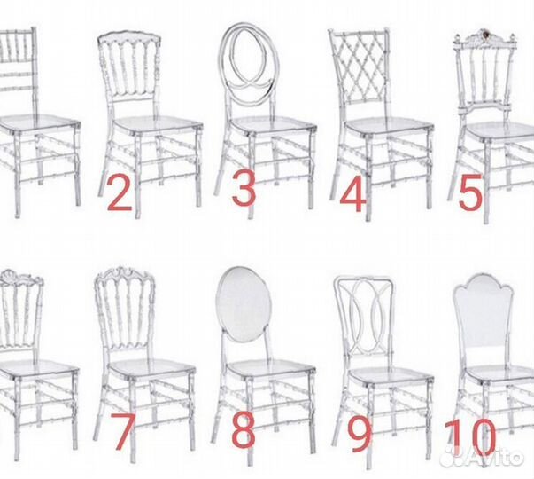 Банкетные стулья Кьявари