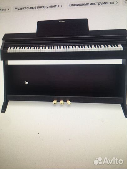 Цифровое пианино casio AP60RV