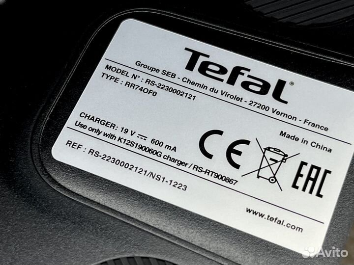 Док станция Tefal 60 (RG7455wh) черная