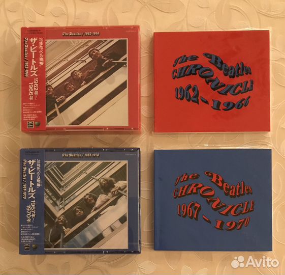 Компакт-диск The Beatles Red & Blue