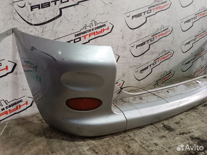 Бампер toyota funcargo yaris verso NCP20 NCP21 NCP25 NLP20 NLP22 5215952060G0 1 модель задний серебр