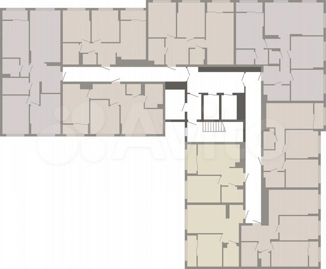 2-к. квартира, 59,2 м², 8/17 эт.