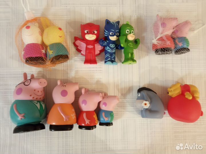 Новые игрушки для ванны