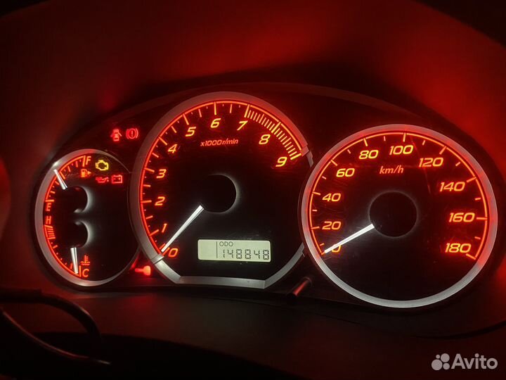 Панель приборов оптитрон subaru impreza gh8