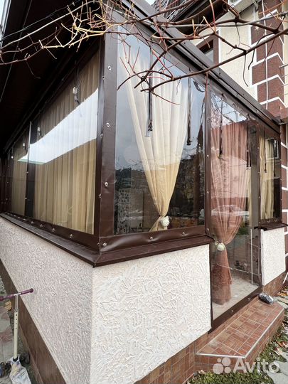 Мягкие окна для веранд и террас