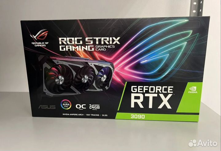Видеокарта 3090 Rog Strix OC 24Gb Asus