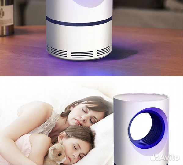 Светодиодная лампа от комаров