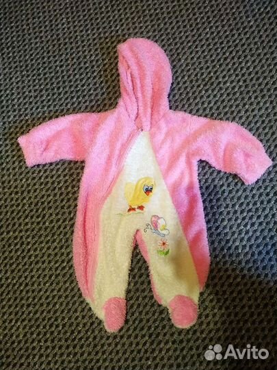 Большой пакет одежды для девочки