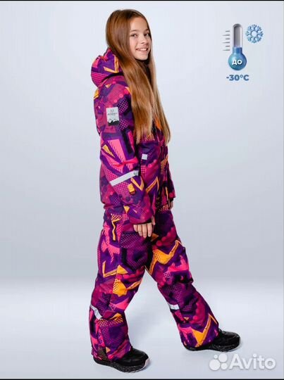 Комбинезон для девочки 152 зима