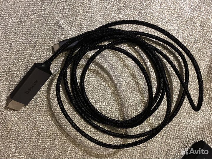 Кабель Baseus hdmi 2.0 / USB-C