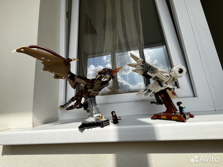 Lego Гарри Поттер 75979 Букля 76406 Хвосторога