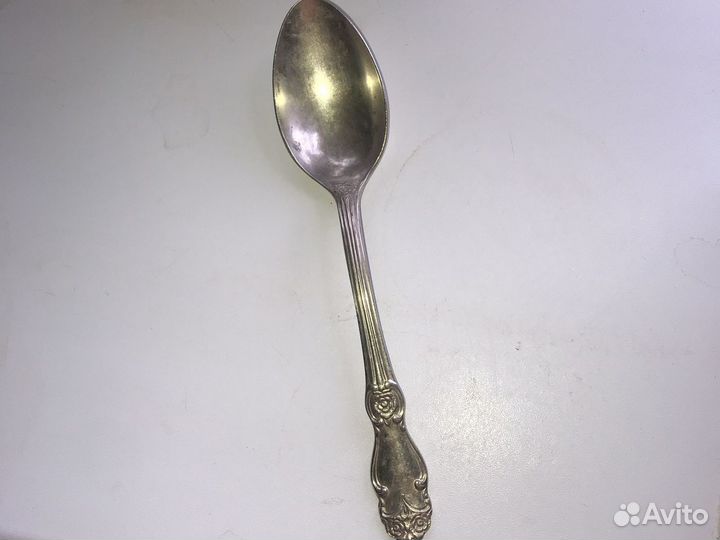 Мельхиоровая десертная ложка СССР