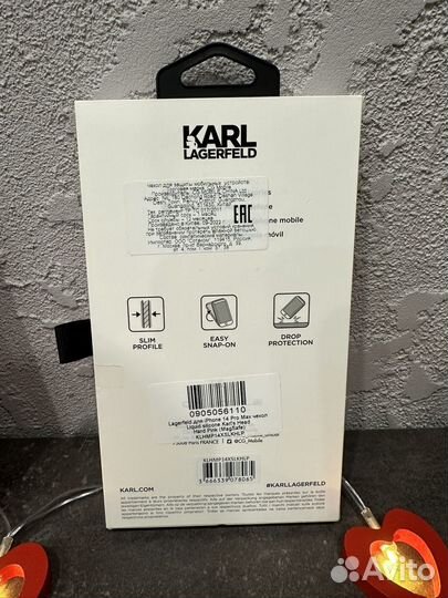 Чeхол на iPhone 14 Pro Max Mag Safe karl lagerfeld