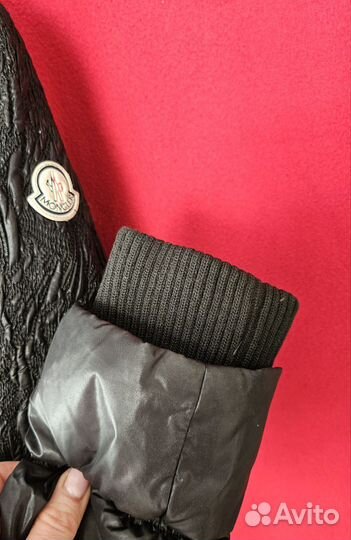 Пуховик Moncler зимний длинный женский