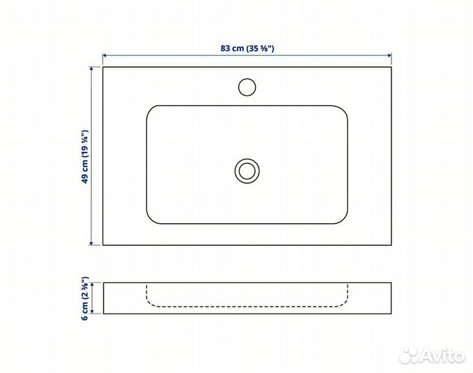 Раковина в ванную