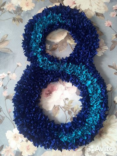 Необьемные цифры для фотосессии