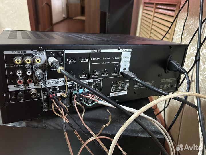 AV-ресивер denon avr x550bt