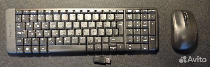 Клавиатура+мышь беспроводная Logitech MK220