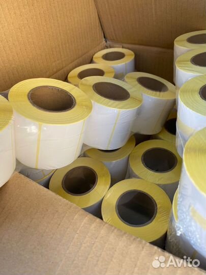 Термоэтикетки для принтера 58x40 (600 этикеток)