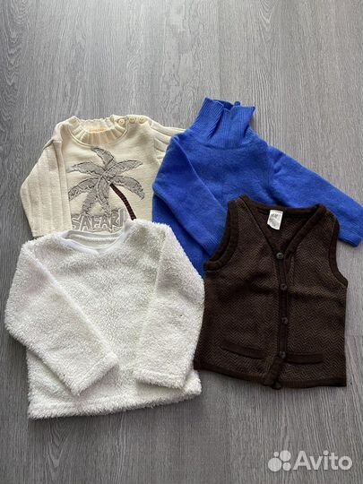 Детские вещи пакетом на мальчика 68-86