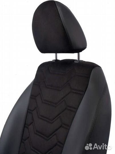 Авточехлы из экокожи Лада Веста