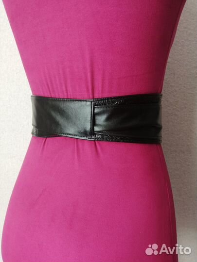 Женский широкий пояс кушак 026