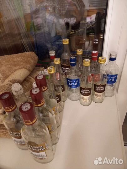 Бутылки пустые