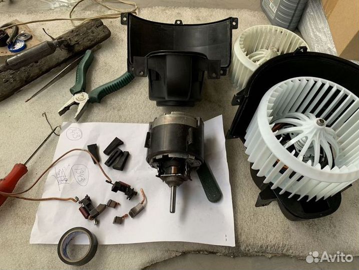 Ремонт моторчика печки с гарантией