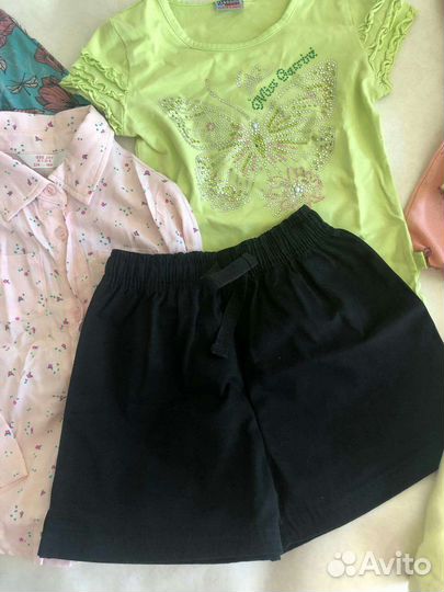 Пакет вещей для девочек размер 98/104