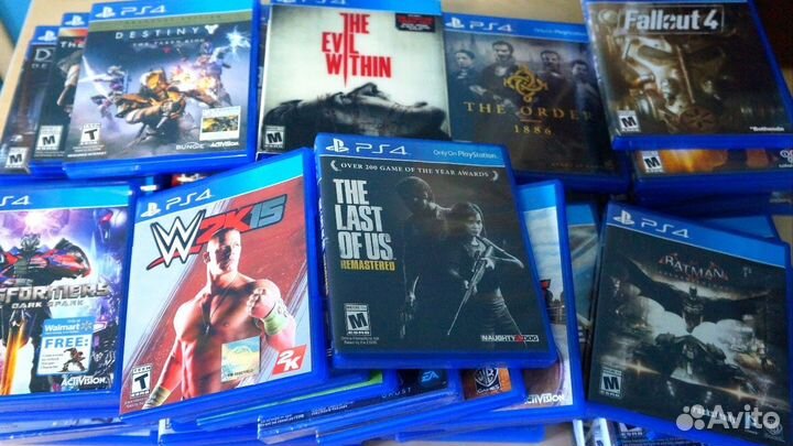 Диски на sony playstation 4