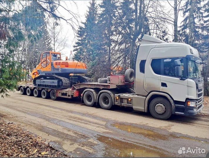 Трал перевозка негабаритных грузов