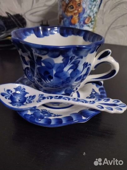 Чашка гжель