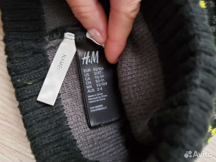 Шапка и шарф H&M