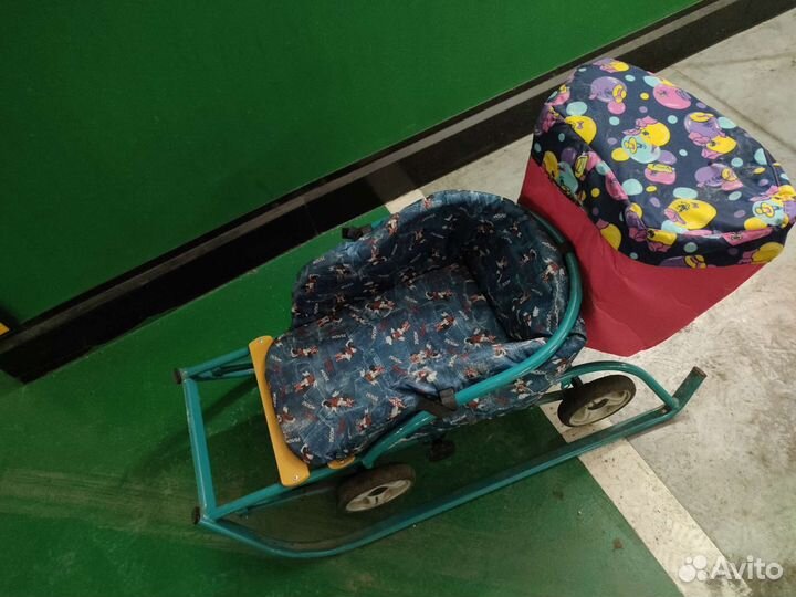 Детские сани Nika с колесами