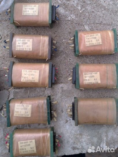 Реле, конденсаторы