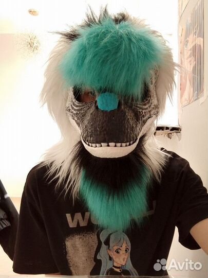 Маска раптора фурри