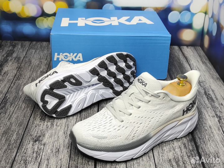 Кроссовки беговые Hoka one Clifton 8