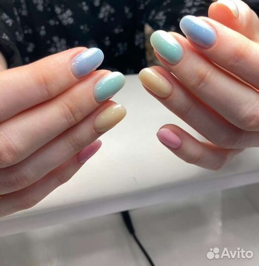 Маникюр с покрытием гель-лаком