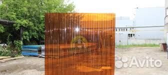 Кровельный (профилированный) монолит поликарбонат