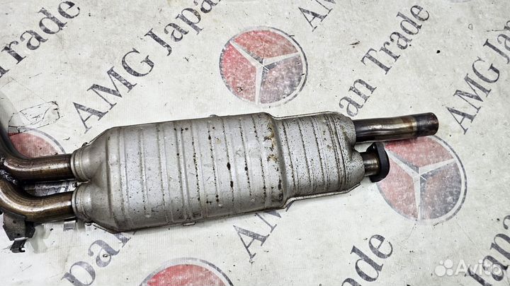 Глушитель в сборе на Mercedes-Benz W124 CE320