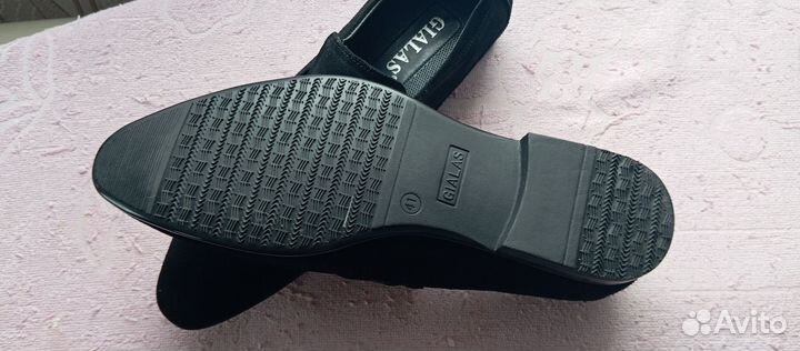 Туфли мужские 41,замшевые