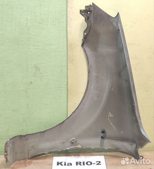 Крыло переднее Rh Kia Rio 2, 2008г