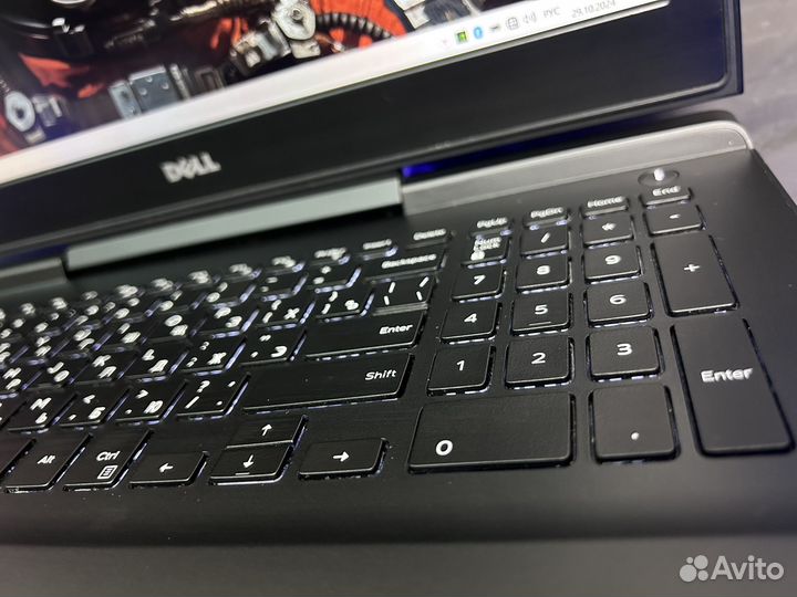 Ноутбук Dell Inspiron i7 GTX 1050Ti / 16GB озу SSD